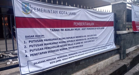 Saling Klaim Lahan di Jalan Raden Mattaher, Pemkot Jambi Buka Suara